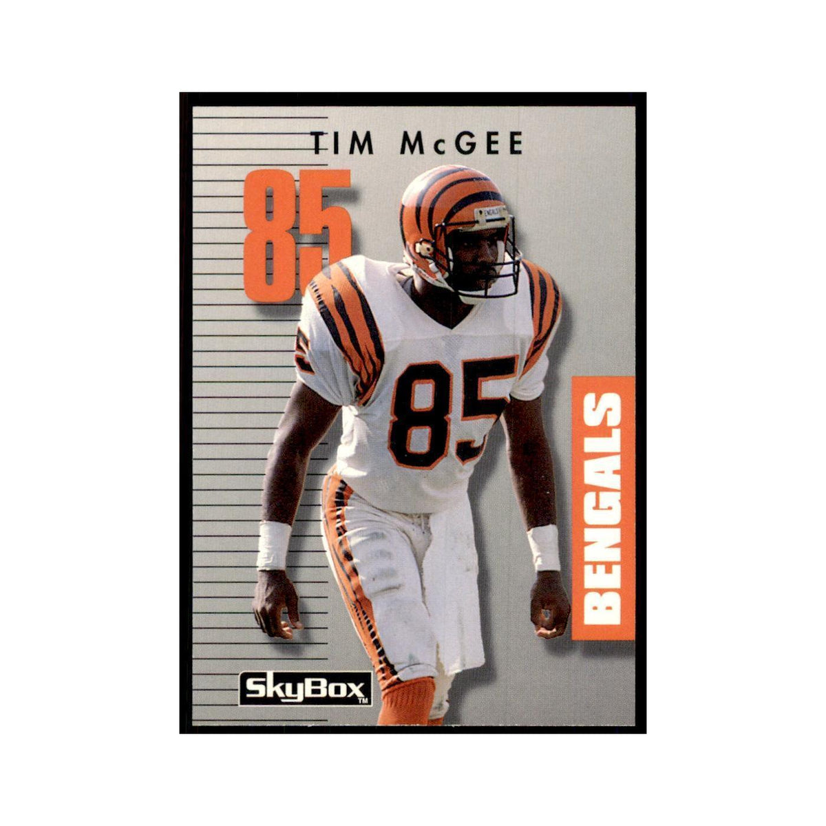 1992 SkyBox Primetime Tim McGee Bengals #82
