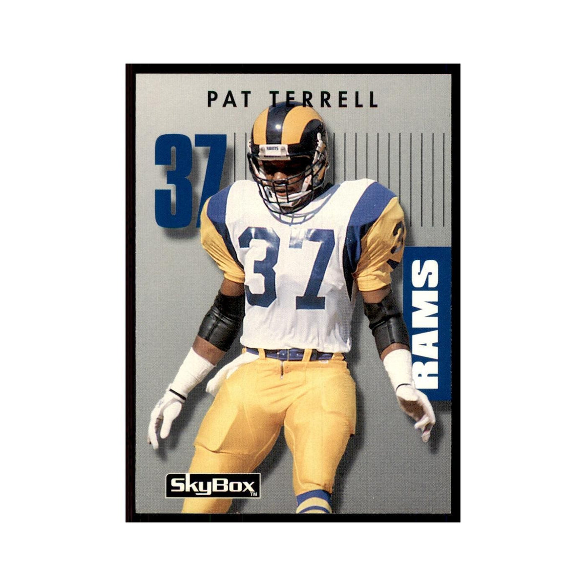 1992 SkyBox Primetime Pat Terrell Rams #283