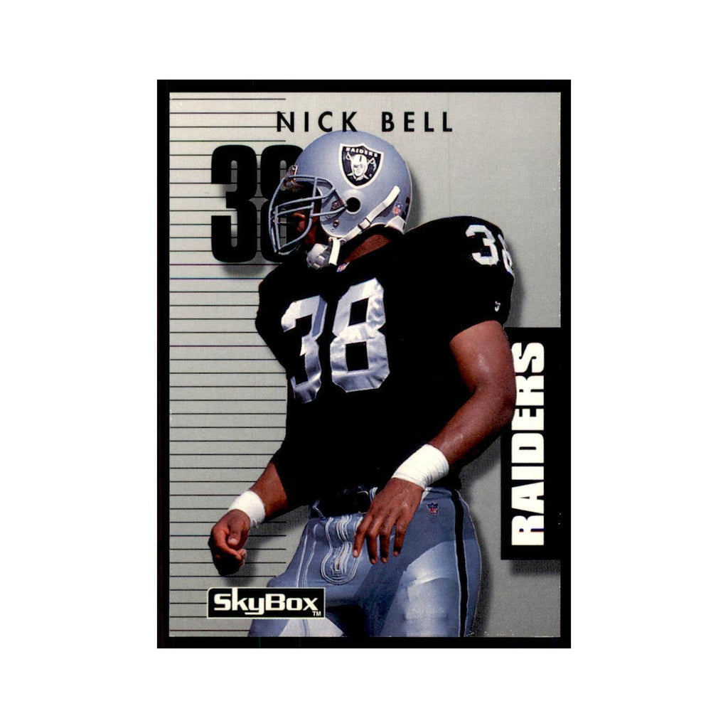 1992 SkyBox Primetime Nick Bell Los Angeles Raiders #230