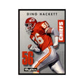 1992 SkyBox Primetime Dino Hackett Chiefs #278