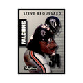 1992 SkyBox Primetime Steve Broussard Falcons #57