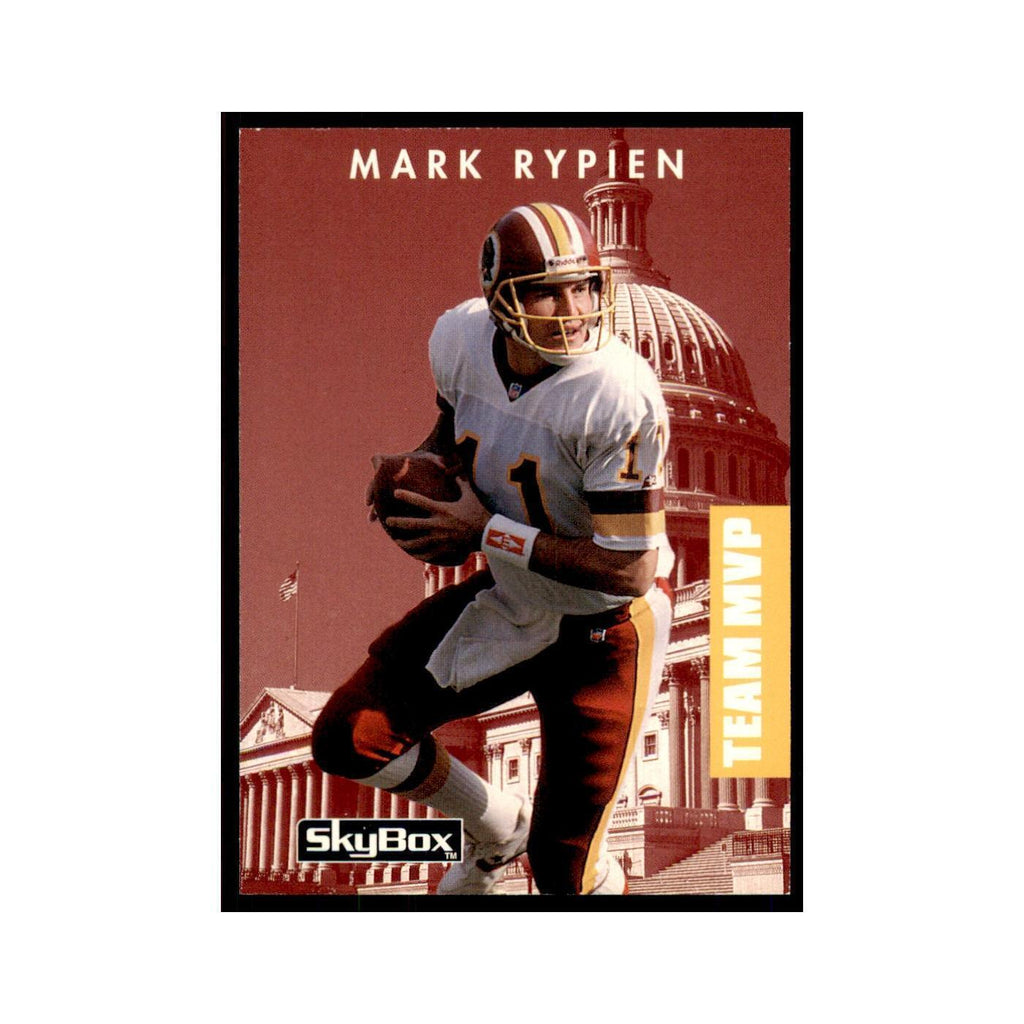 1992 SkyBox Primetime Mark Rypien Redskins #77