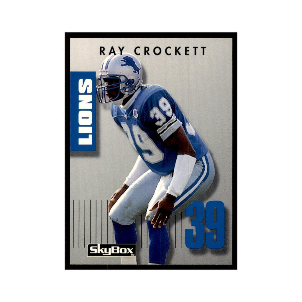 1992 SkyBox Primetime Ray Crockett Lions #158