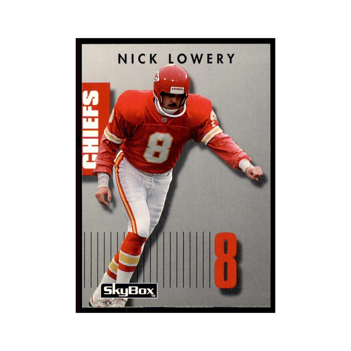 1992 SkyBox Primetime Nick Lowery Chiefs #73