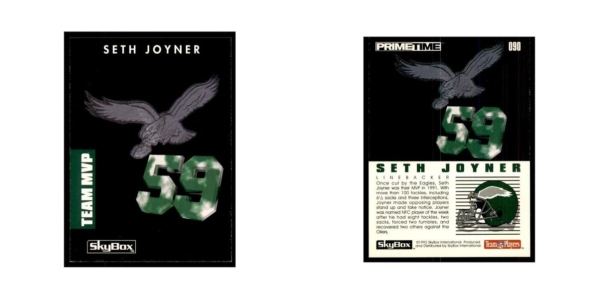 1992 SkyBox Primetime Seth Joyner Eagles #90