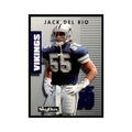 1992 SkyBox Primetime Jack Del Rio Vikings #89