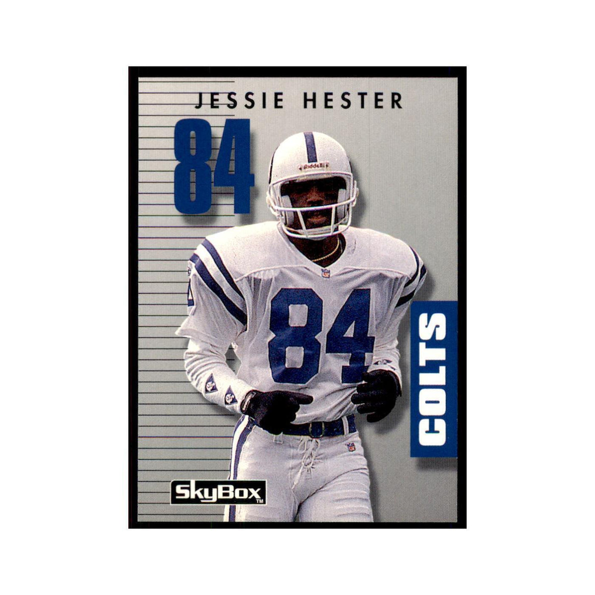 1992 SkyBox Primetime Jessie Hester Colts #87