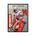 1992 SkyBox Primetime Jon Vaughn Patriots #342