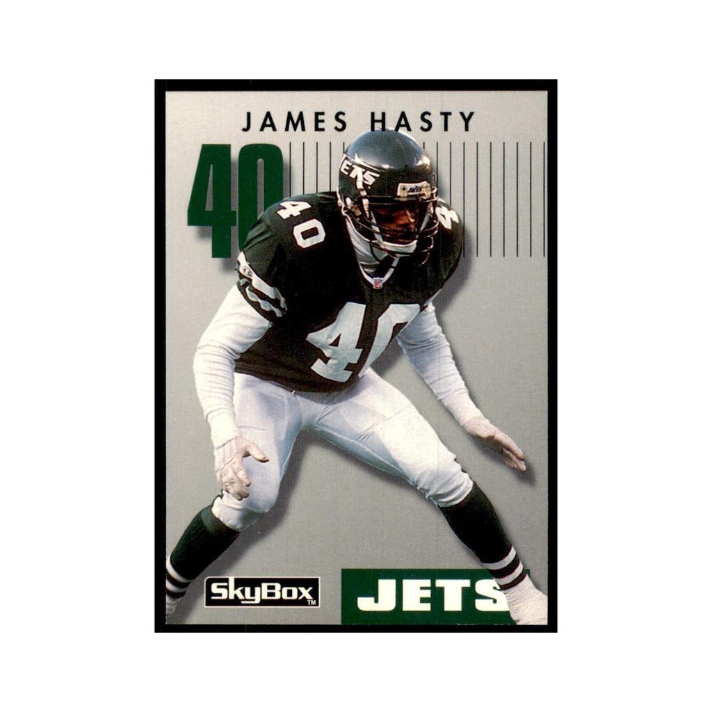 1992 SkyBox Primetime James Hasty Jets #120