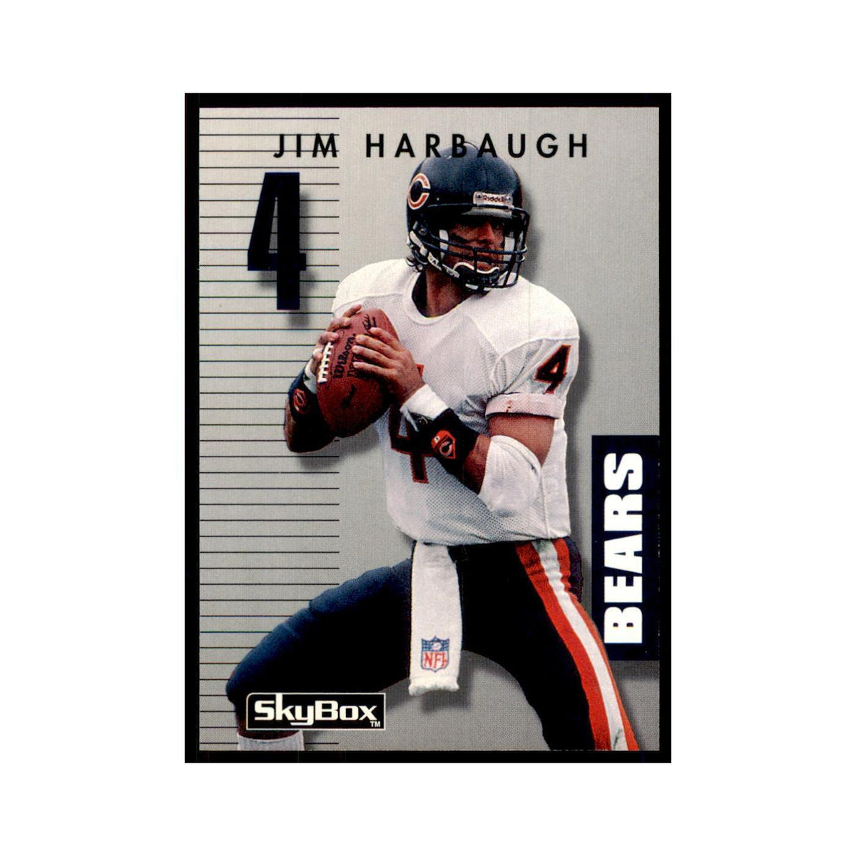 1992 SkyBox Primetime Jim Harbaugh Bears #325