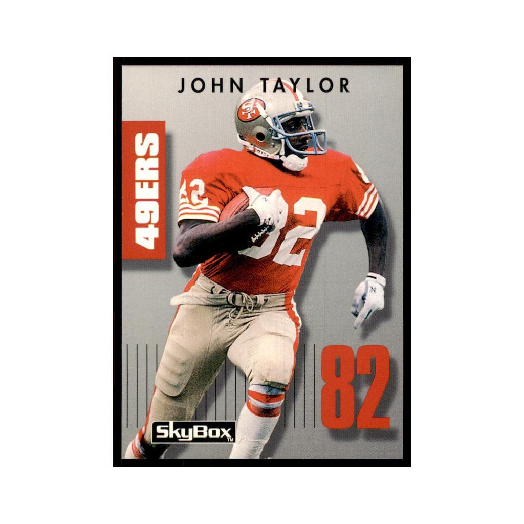 1992 SkyBox Primetime John Taylor 49ers #340
