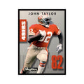 1992 SkyBox Primetime John Taylor 49ers #340