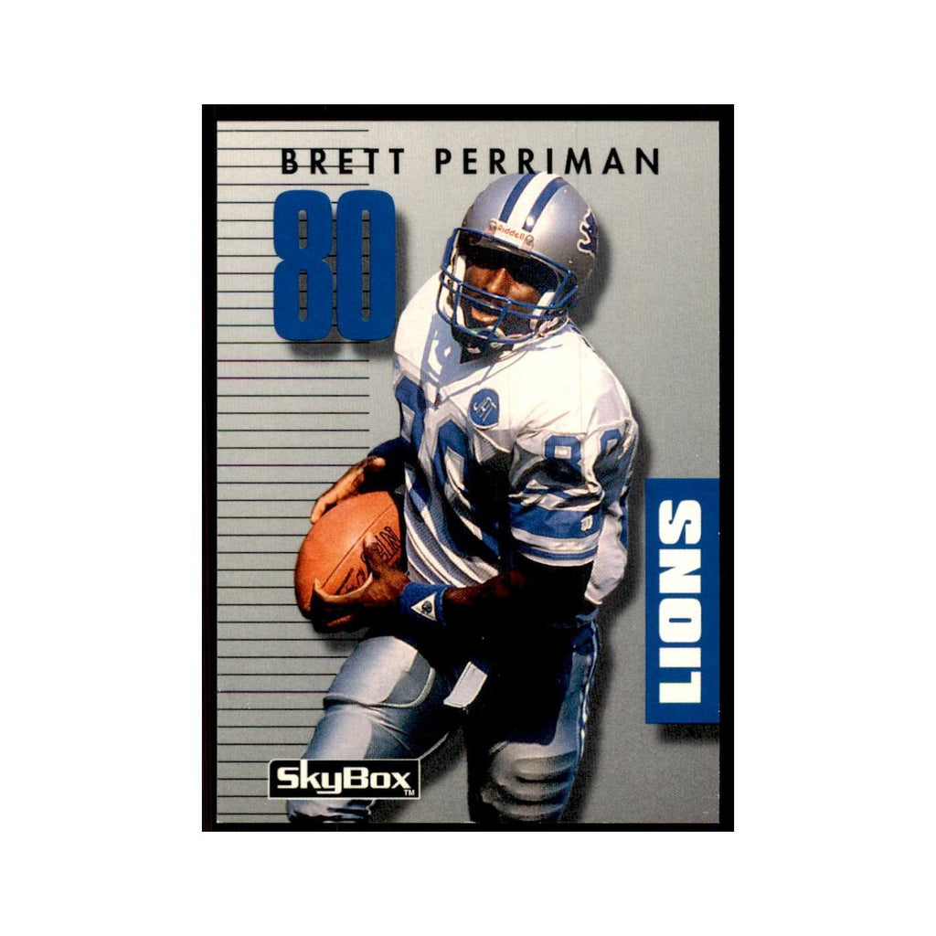 1992 SkyBox Primetime Brett Perriman Lions #323
