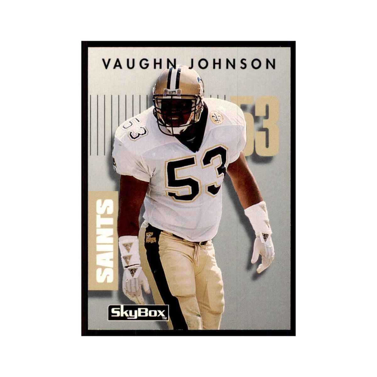 1992 SkyBox Primetime Vaughan Johnson Saints #346