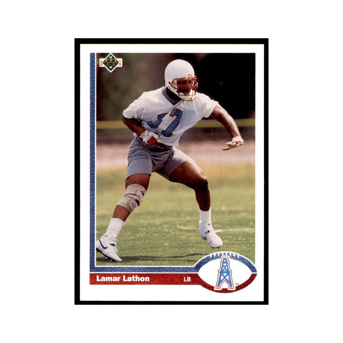 1991 Upper Deck Lamar Lathon Houston Oilers #424