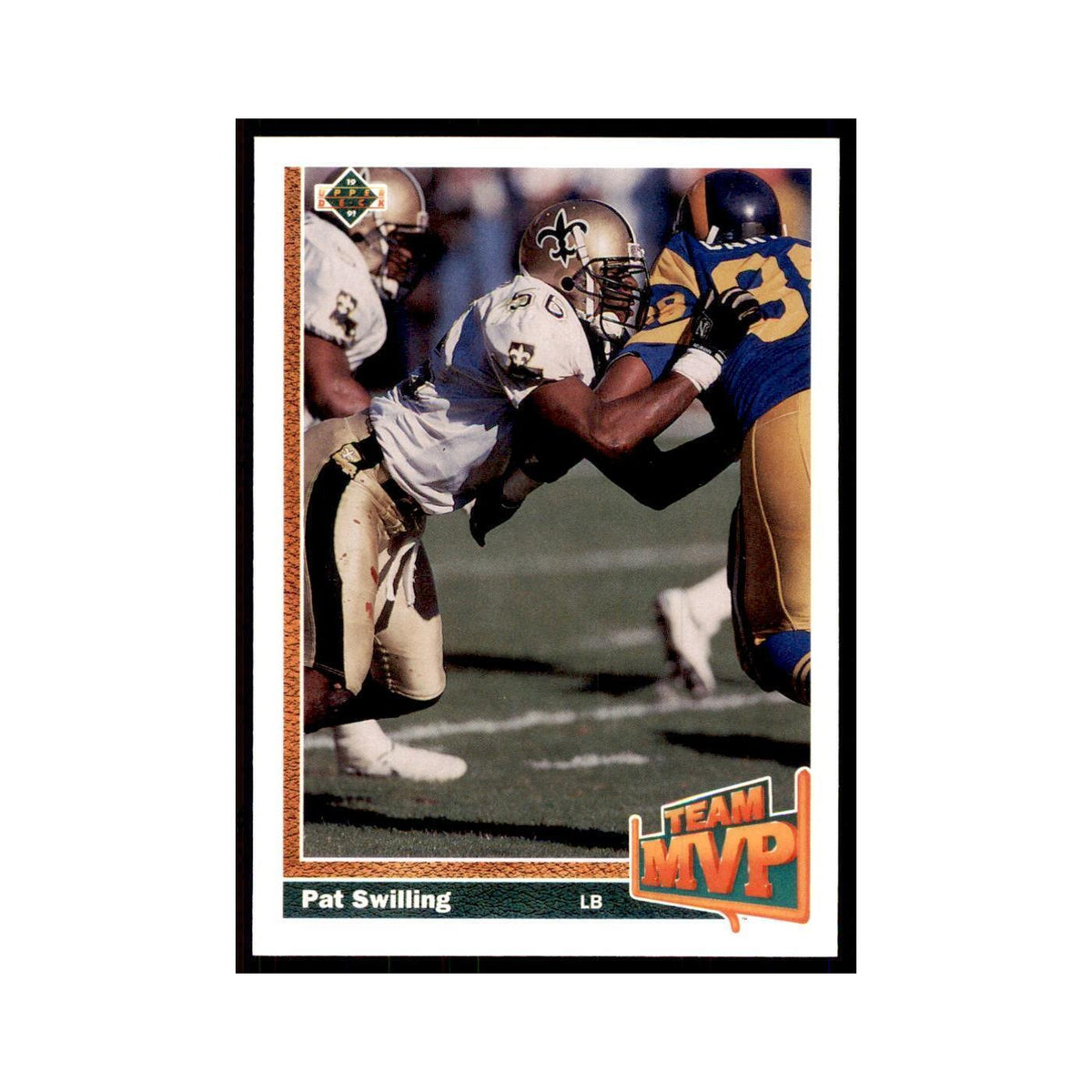 1991 Upper Deck Pat Swilling Saints #468