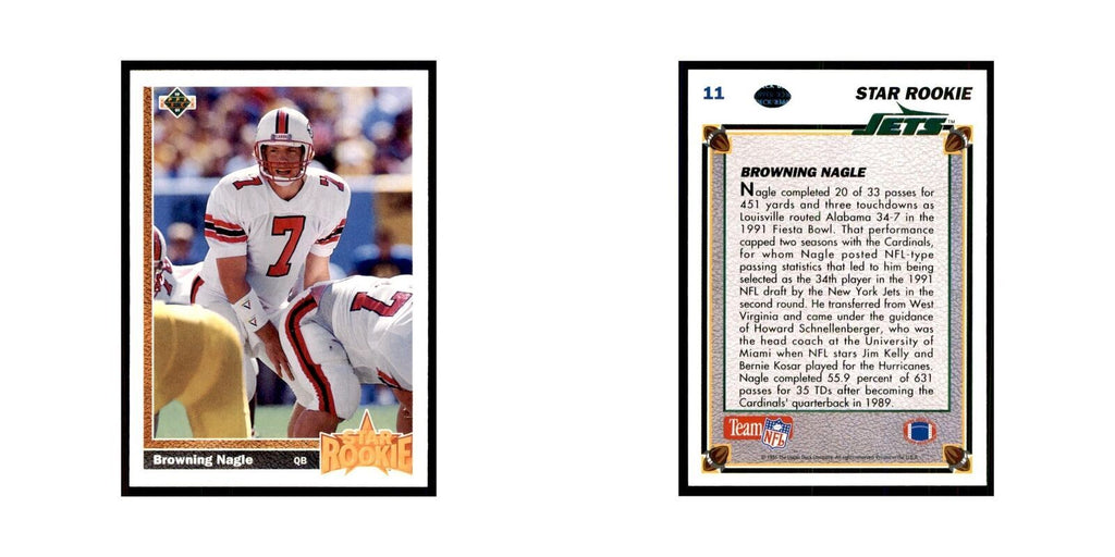 1991 Upper Deck Browning Nagle RC Jets #11