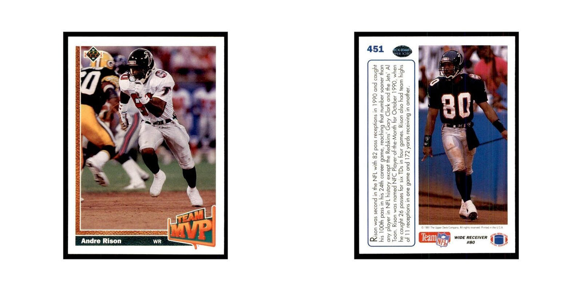 1991 Upper Deck Andre Rison Falcons #451