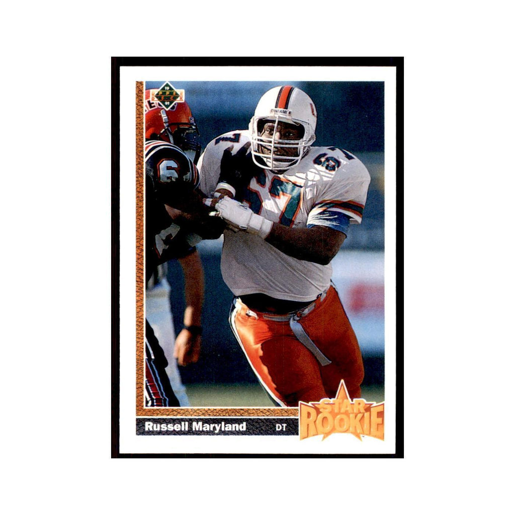 1991 Upper Deck Russell Maryland RC Cowboys #5