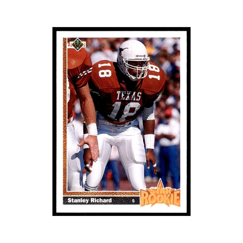 1991 Upper Deck Stanley Richard RC San Diego Chargers #16