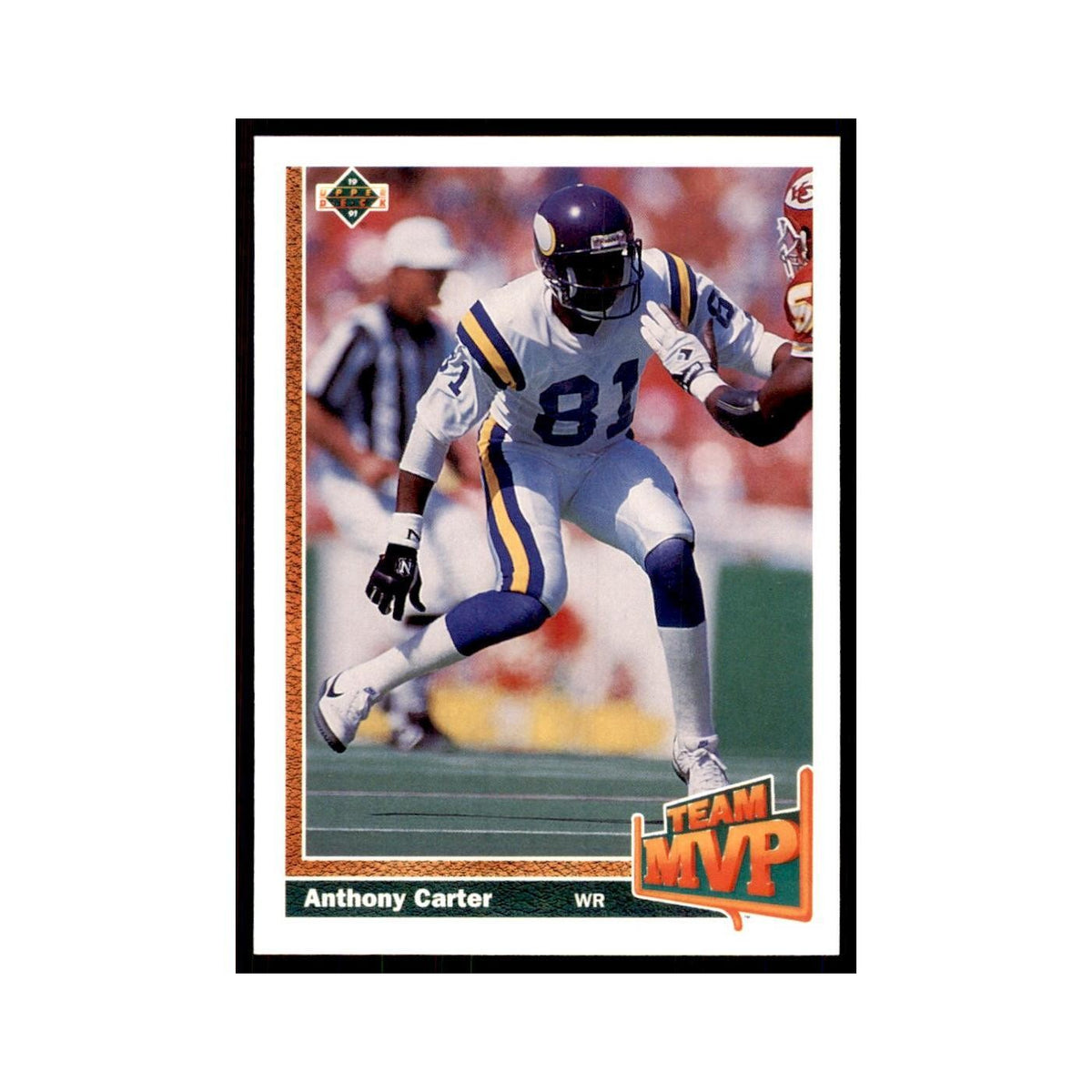 1991 Upper Deck Anthony Carter Vikings #466