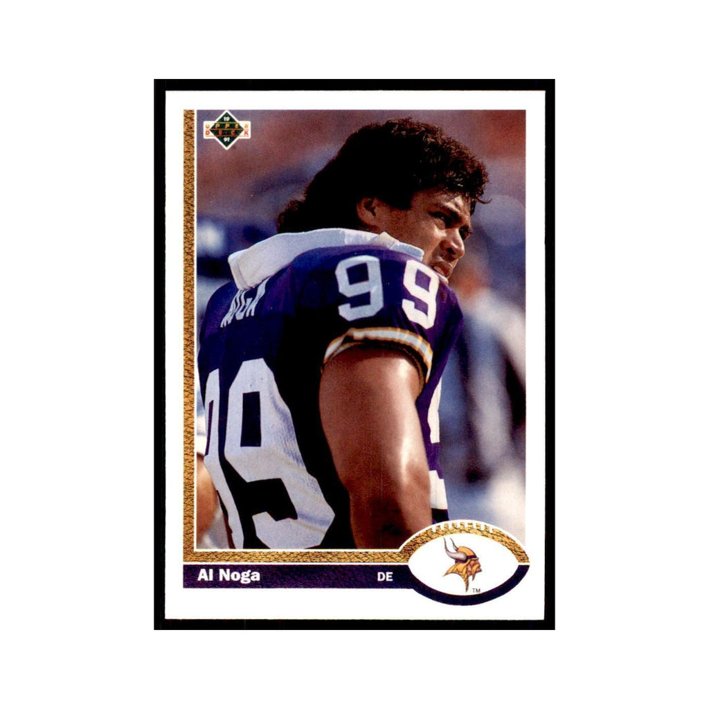 1991 Upper Deck Al Noga Vikings #423