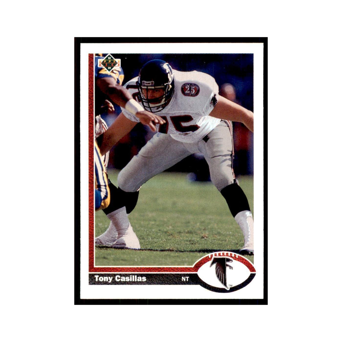 1991 Upper Deck Tony Casillas Falcons #483