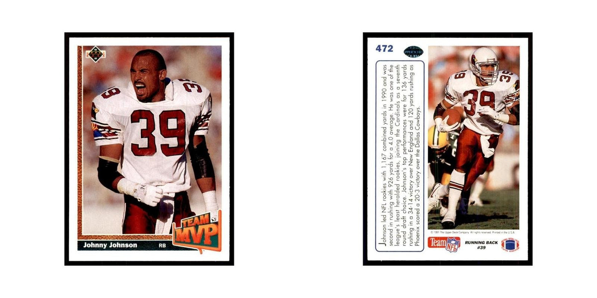 1991 Upper Deck Johnny Johnson Phoenix Cardinals #472