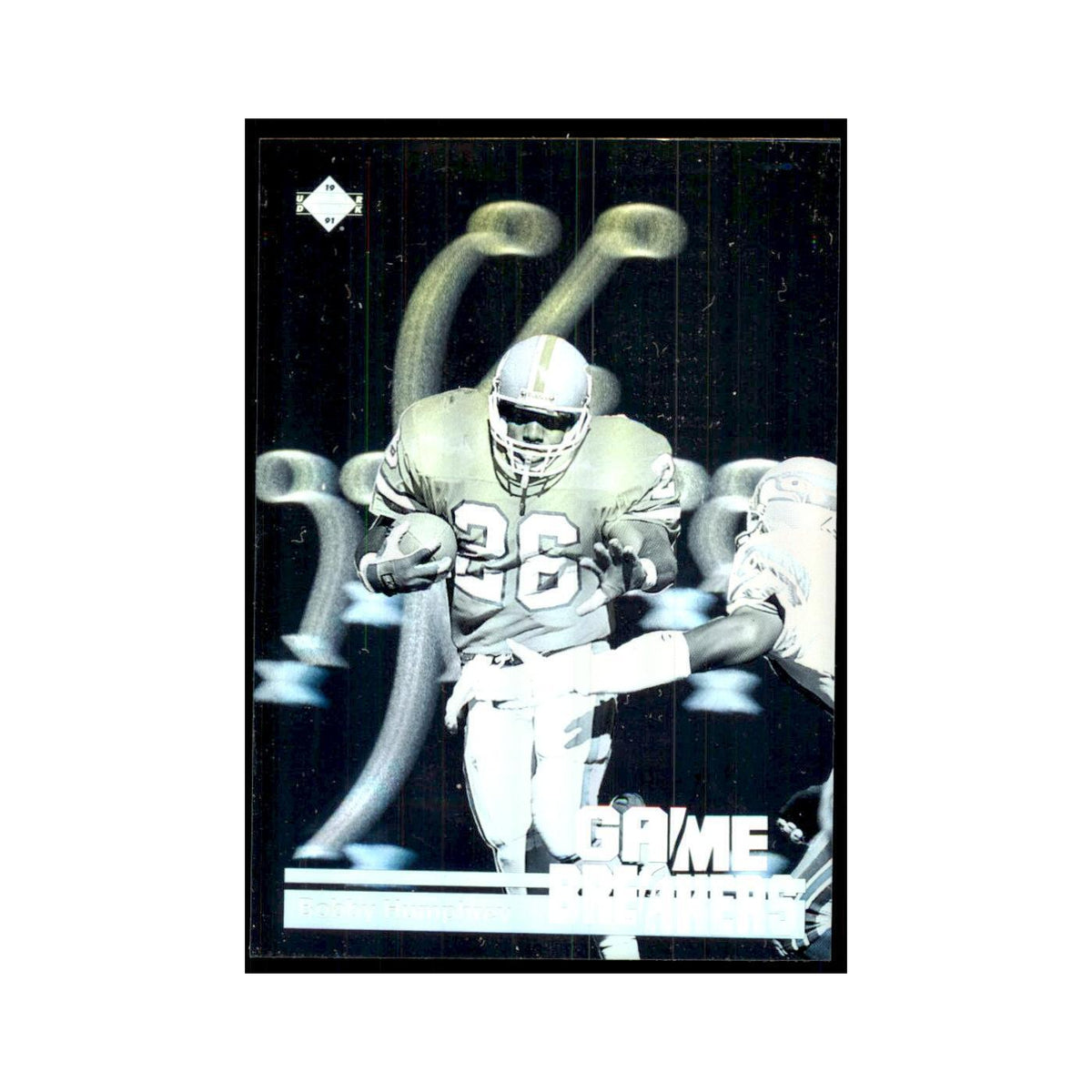 1991 Upper Deck Game Breaker Holograms Bobby Humphrey Broncos #GB3