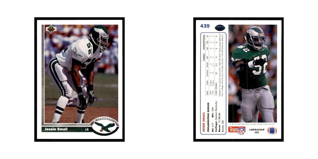 1991 Upper Deck Jessie Small Eagles #439
