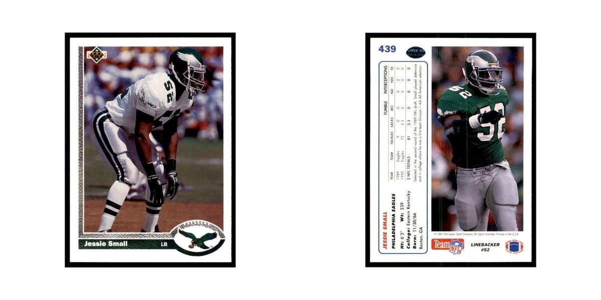 1991 Upper Deck Jessie Small Eagles #439