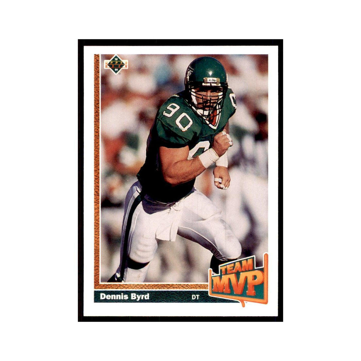 1991 Upper Deck Dennis Byrd Jets #470