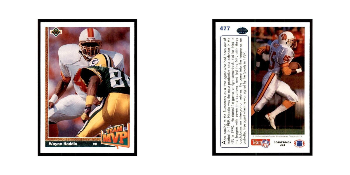 1991 Upper Deck Wayne Haddix Buccaneers #477