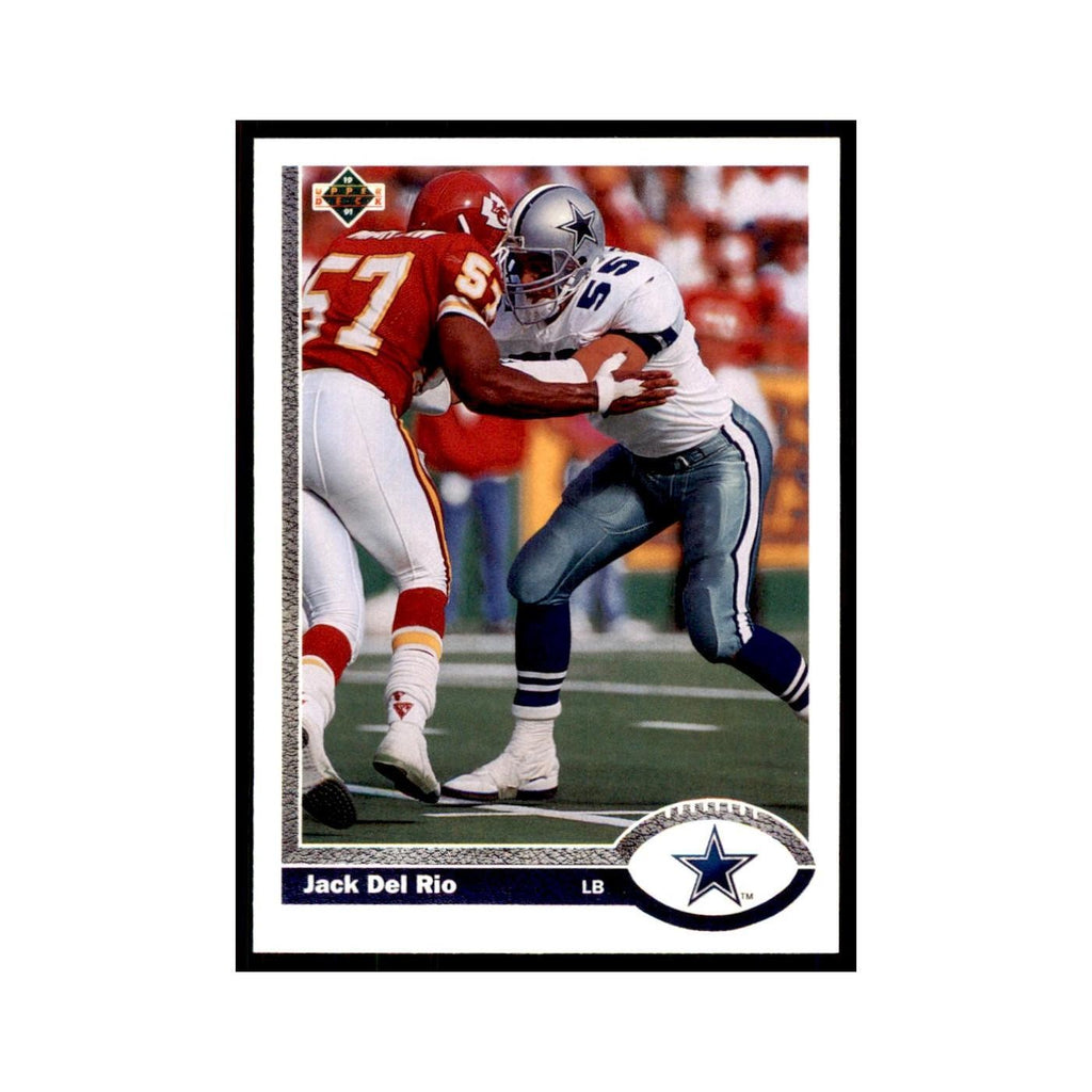 1991 Upper Deck Jack Del Rio Cowboys #426