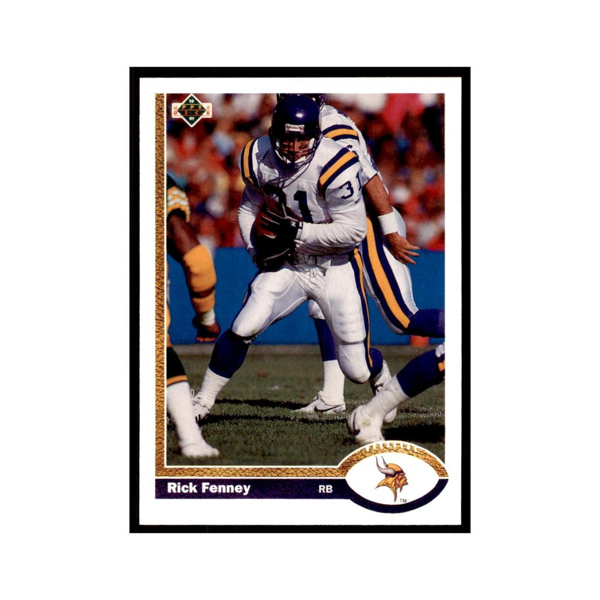 1991 Upper Deck Rick Fenney Vikings #425
