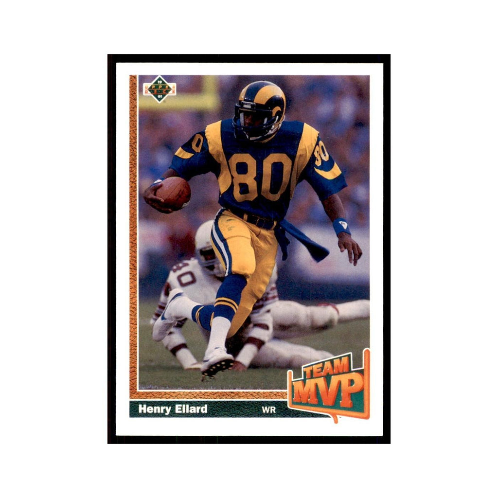 1991 Upper Deck Henry Ellard Rams #464