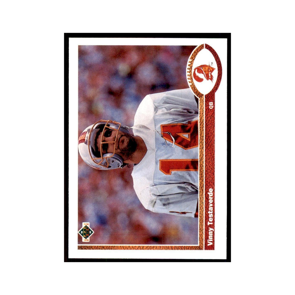 1991 Upper Deck Vinny Testaverde Buccaneers #261