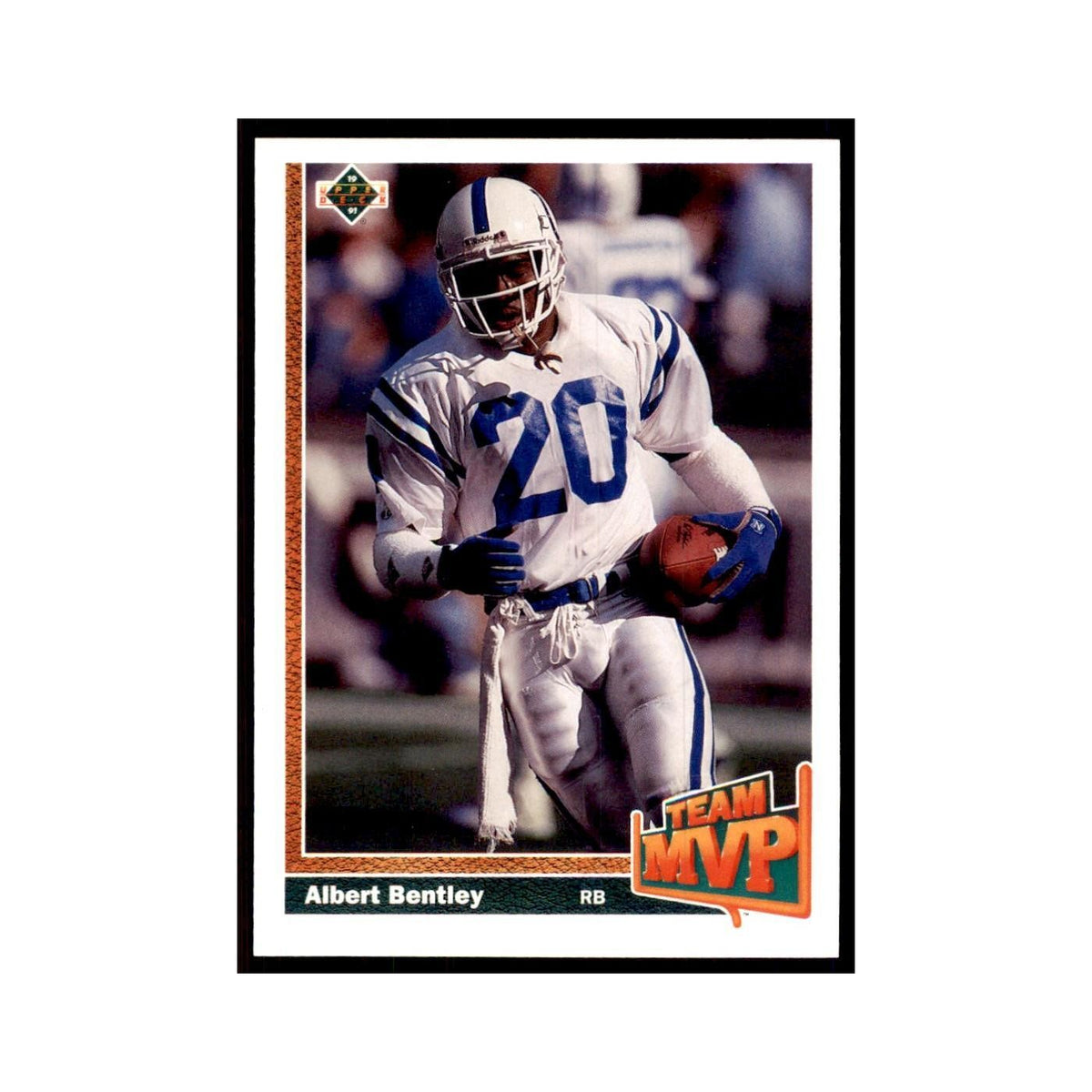 1991 Upper Deck Albert Bentley Colts #461