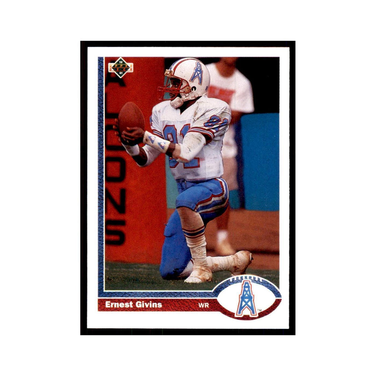 1991 Upper Deck Ernest Givins Houston Oilers #312