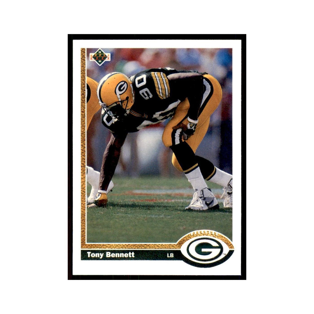 1991 Upper Deck Tony Bennett Packers #397
