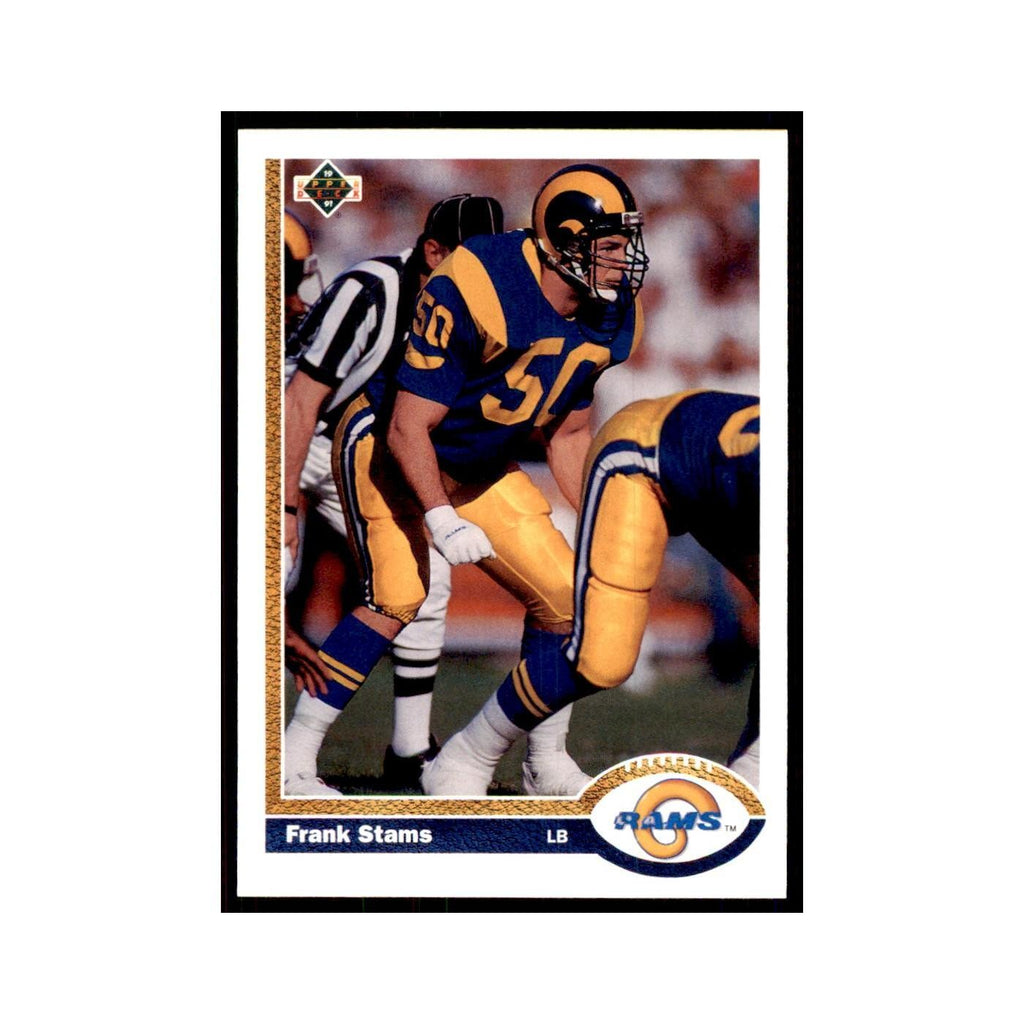 1991 Upper Deck Frank Stams Rams #332