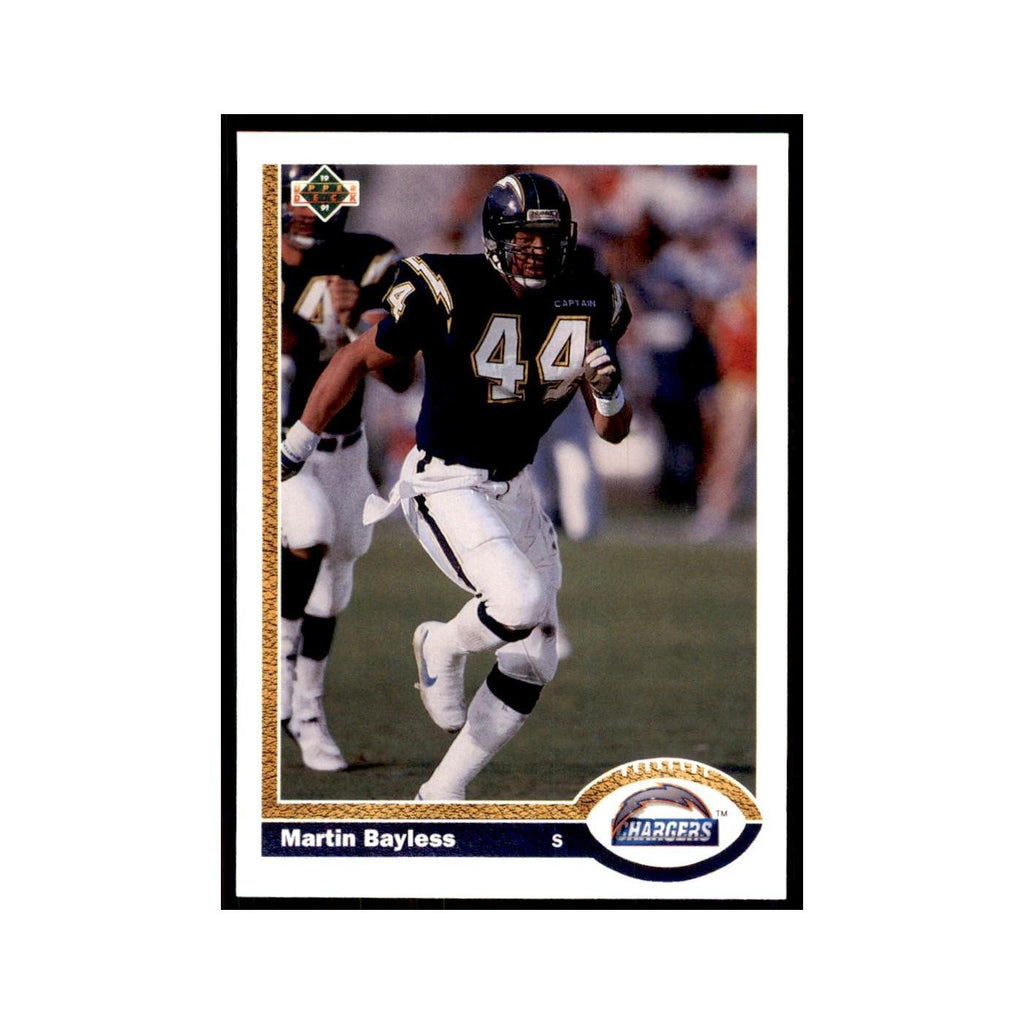 1991 Upper Deck Martin Bayless San Diego Chargers #350