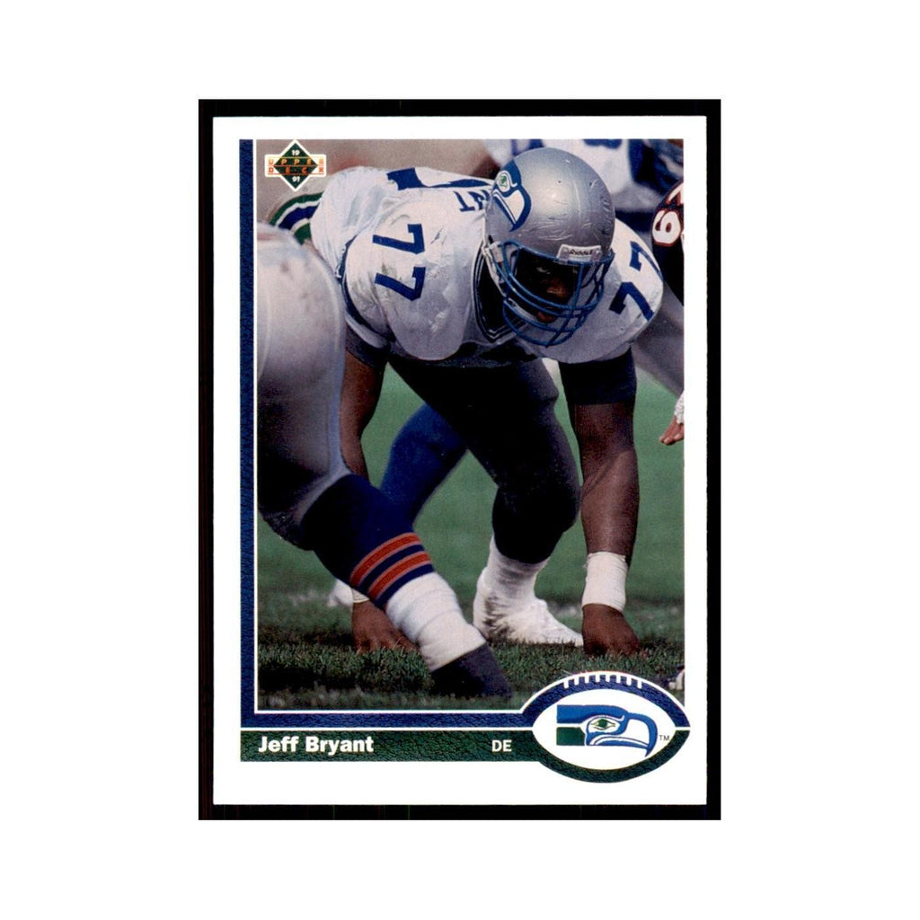 1991 Upper Deck Jeff Bryant Seahawks #338