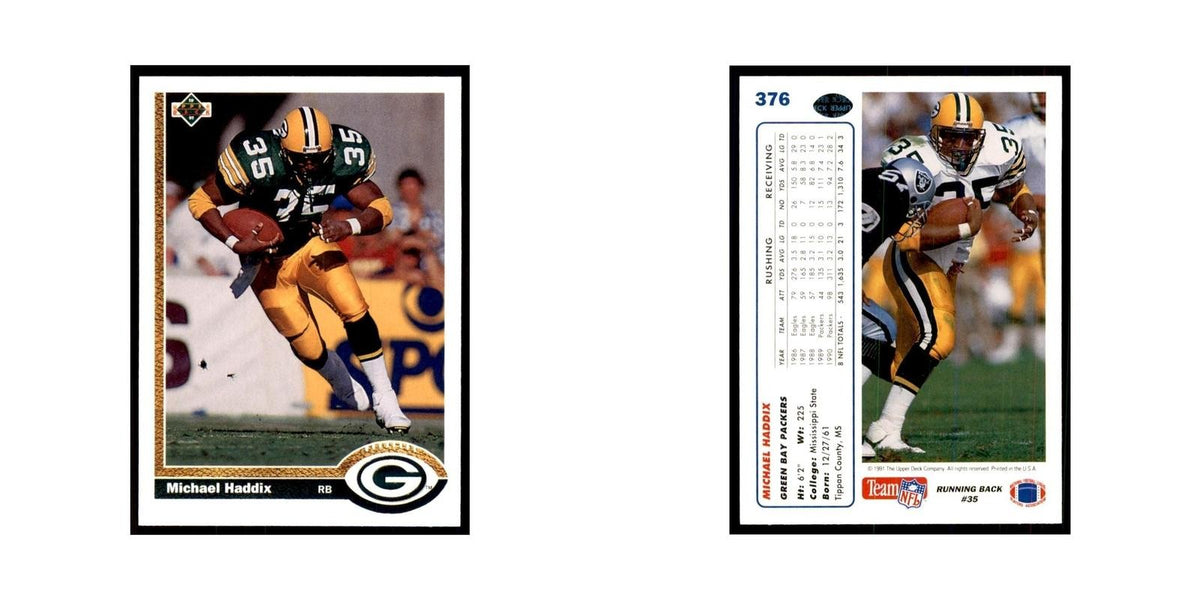 1991 Upper Deck Michael Haddix Packers #376