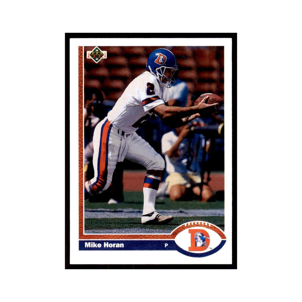 1991 Upper Deck Mike Horan Broncos #313