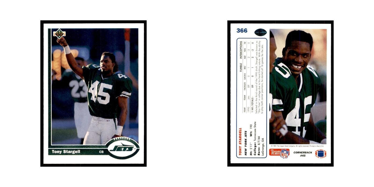 1991 Upper Deck Tony Stargell Jets #366