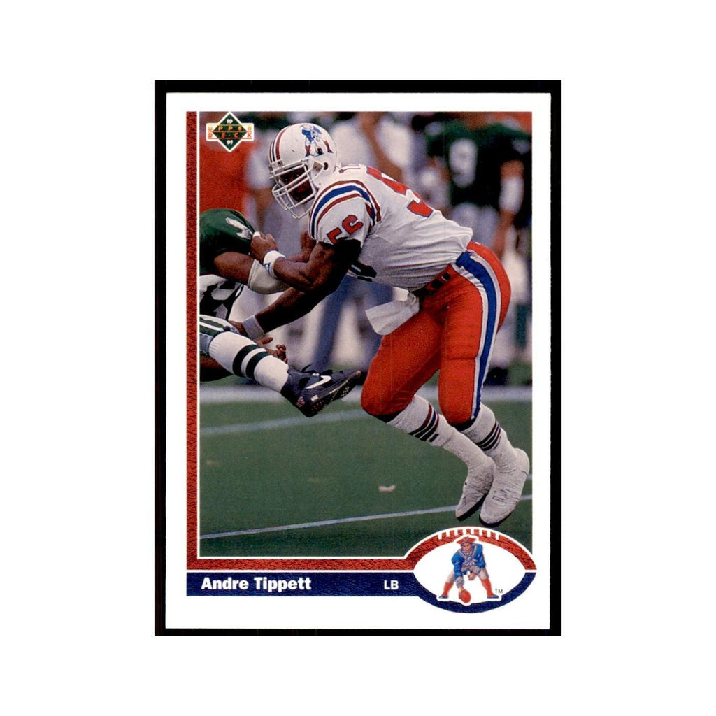1991 Upper Deck Andre Tippett Patriots #354