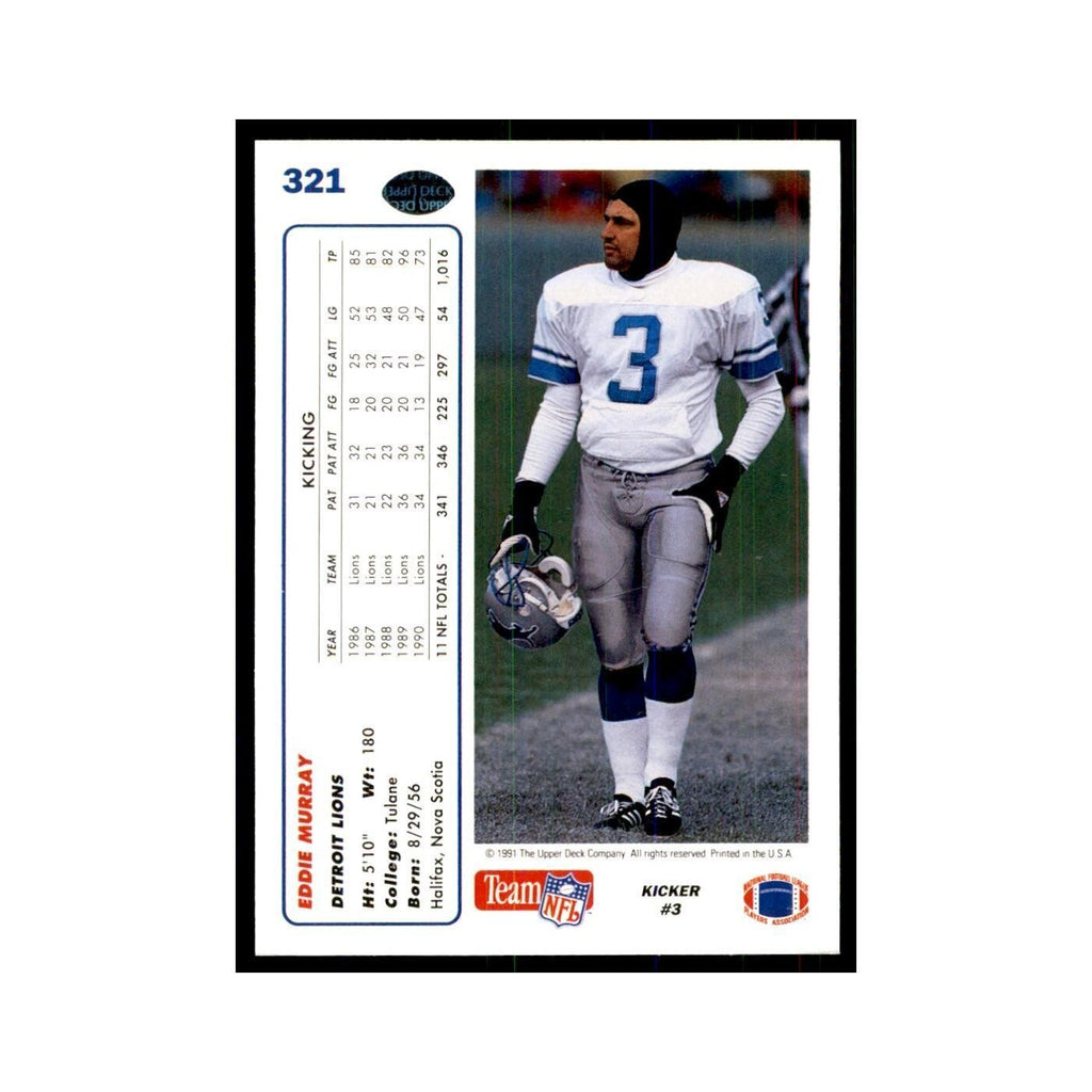1991 Upper Deck Eddie Murray Lions #321