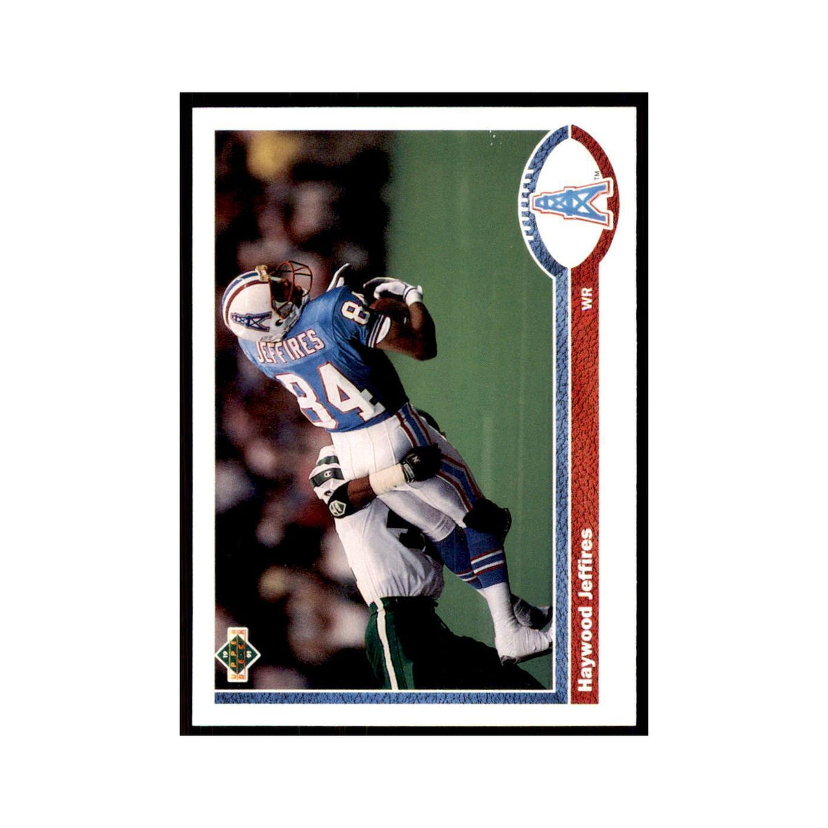 1991 Upper Deck Haywood Jeffires Houston Oilers #258