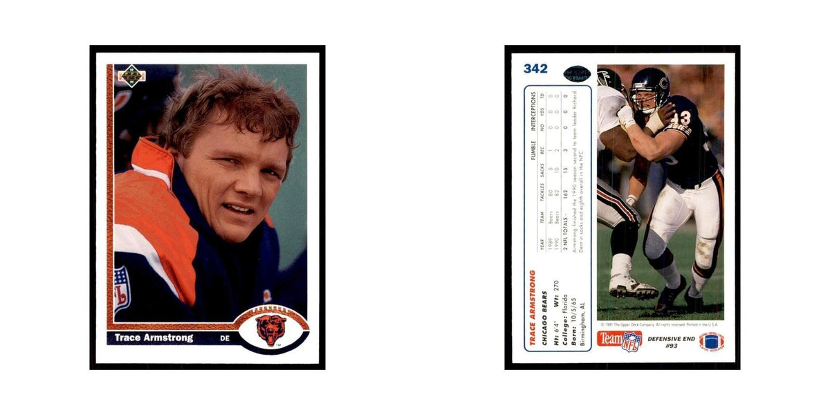1991 Upper Deck Trace Armstrong Bears #342